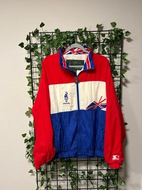 Starter 1996 Atlanta Olympic Team Canada Windbreaker Jacket